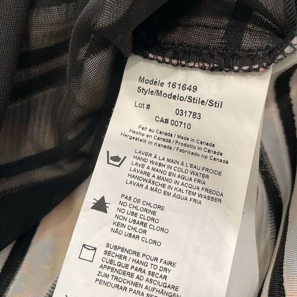 Joseph Ribcoff Floral Reversible Rainbow Pleated Dress Size 10 Colorful Bodycon - Picture 11 of 15